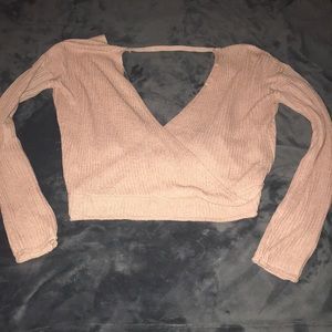 ✨long sleeve crop sweater  ✨